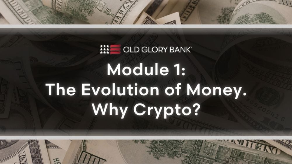 Module 1: Why Crypto