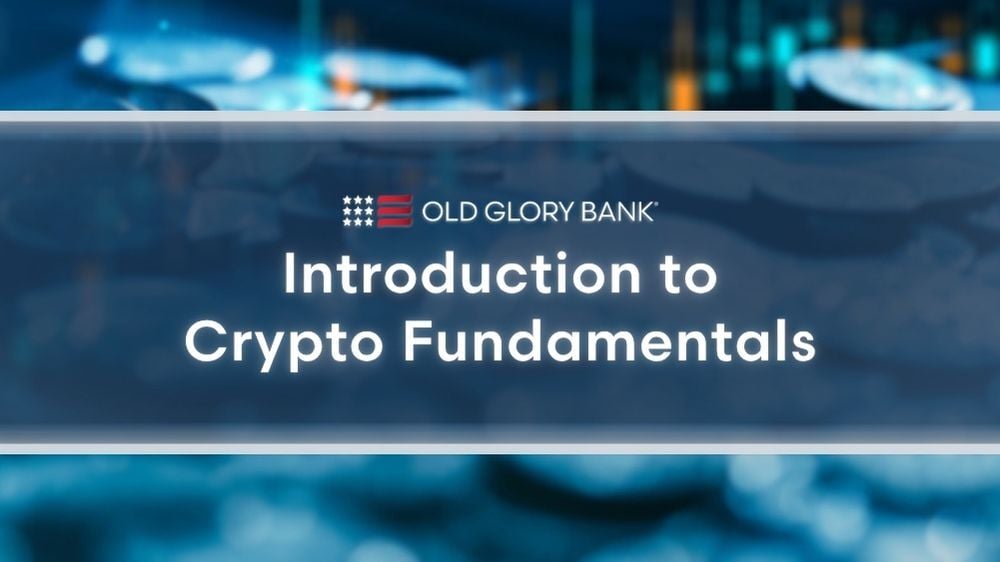 Introduction to Crypto Fundamentals